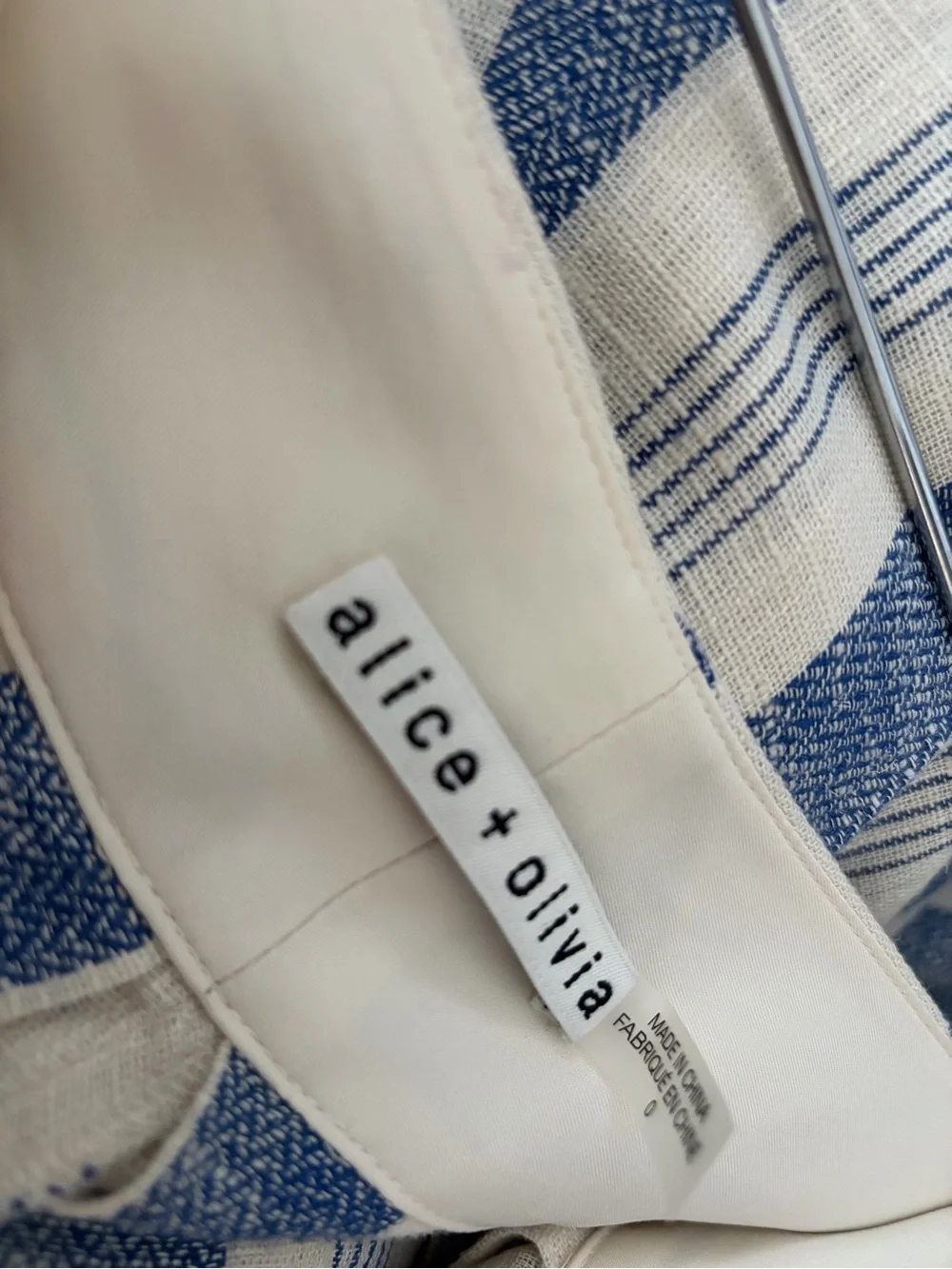 Alice and Olive High-Waist Linen Blend Short